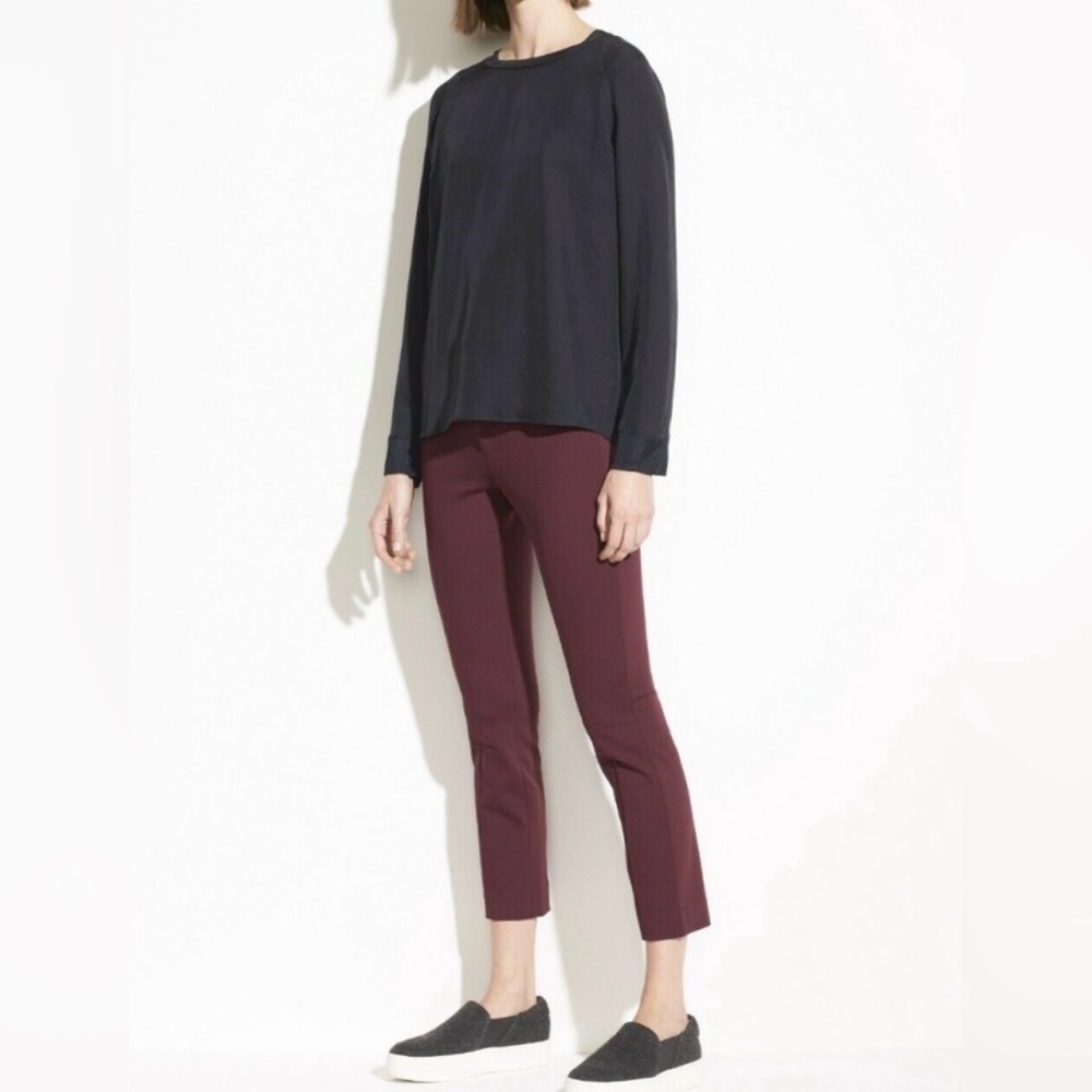 Vince Slim Fit Cropped Knit Stretch Pant Sz. 4